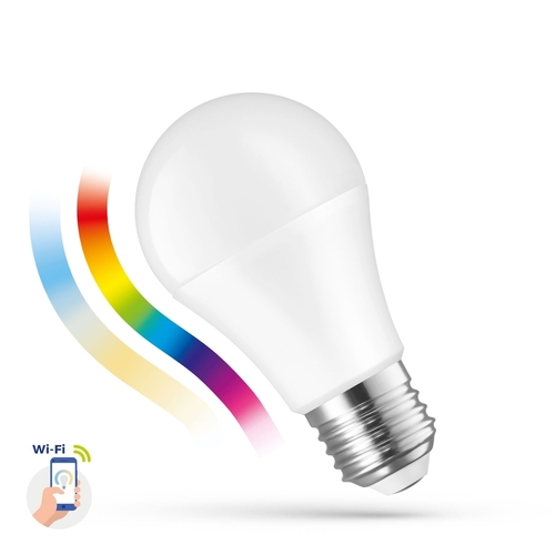 Kontrollera LED 13W E27 230V RGBW+Cct+Dim Wi-Fi Smart glödlampa