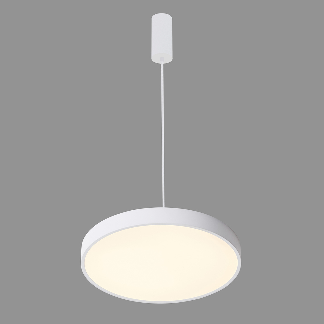 Förhandsvisning Italux vit LED pendellampa 40 cm 30W 3000K SKU 5361-830RP-WH-3 Italux vit LED pendellampa 40 cm 30W 3000K SKU 5361-830RP-WH-3