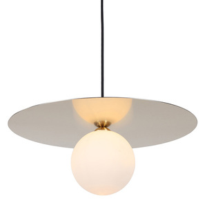Italux hängande lampa vit/guld G9 Ø45 cm PND-201923-1 small 0