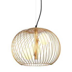 Italux Clarisa pendellampa G9 guld 3-ljus 43 cm MDM-3843-3 GD small 0