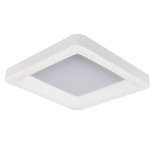 Kontrollera Plafond Italux Giacinto LED vit 60 cm 3000K 50W 5304-850SQC-WH-3