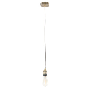 Hänglampa Italux Antique Brass E27 Aluminium DS-M-034 ANTIQUE BRASS small 1