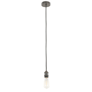 Pendellampa Italux Black Classo E27 Svart Aluminium DS-M-034 MATT BLACK small 1