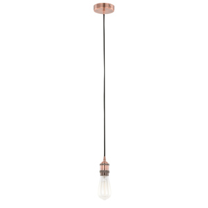 Italux Hängande lampa röd koppar E27 aluminium DS-M-034 RED COPPER small 1
