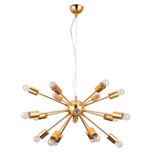 Italux Taklampa Golden Theo E27 18-ljus gyllene stål AD20000-18 small 1