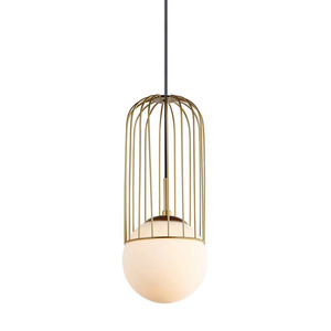 Hänglampa Italux Matty Guld E27 MDM-3939/1 GD small 0