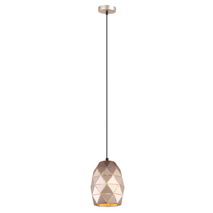 Pendellampa Italux Harley E27 Champagne Guld MDM-3480/1 GD small 1